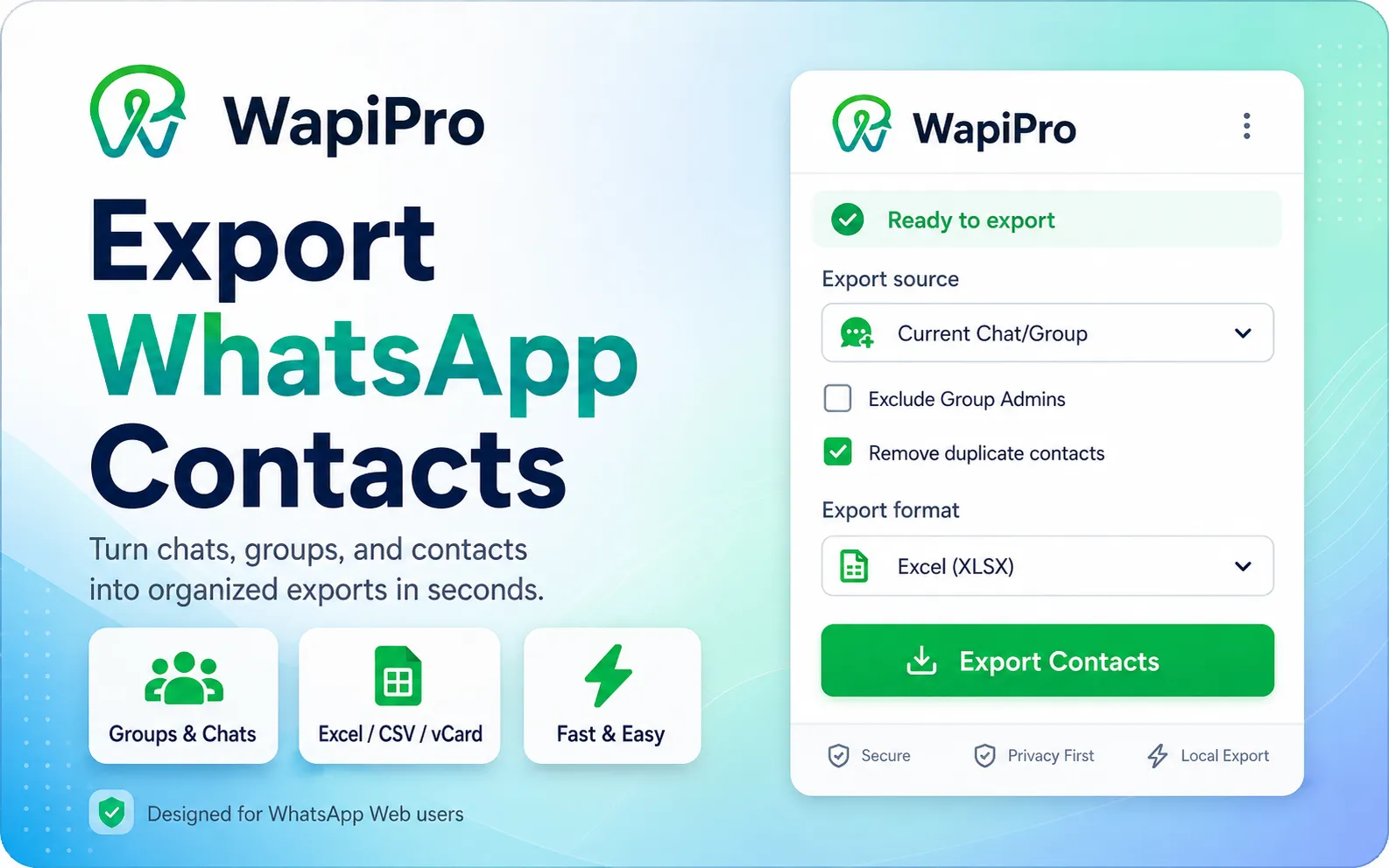 How to Export WhatsApp Contacts to Excel and Build a Cleaner Sales Workflow